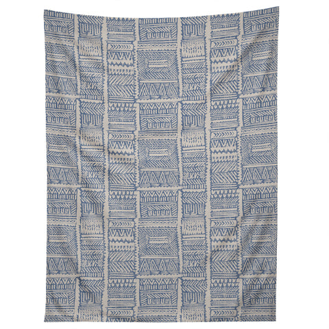 Holli Zollinger ALMAH GRASSCLOTH BLUE Tapestry