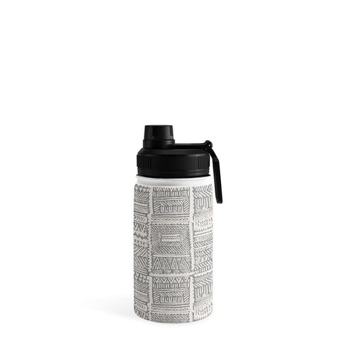 Holli Zollinger ALMAH GRASSCLOTH GREY Water Bottle