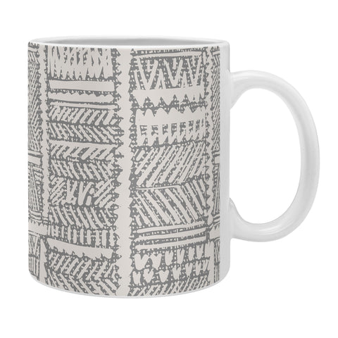 Holli Zollinger ALMAH GRASSCLOTH GREY Coffee Mug