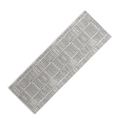 Holli Zollinger ALMAH GRASSCLOTH GREY Yoga Mat