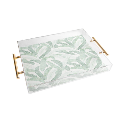 Holli Zollinger BANANA LEAF LIGHT Acrylic Tray