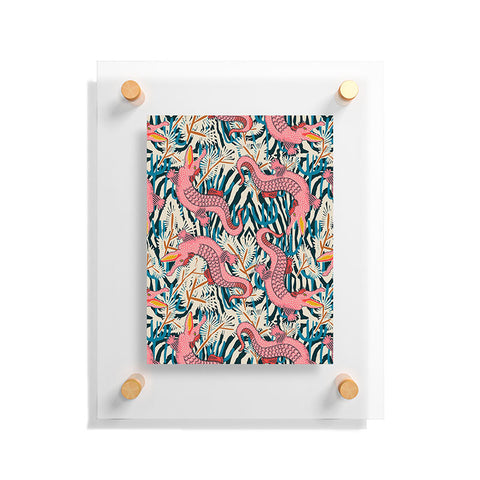 Holli Zollinger BAZAAR COSMICA GATOR Floating Acrylic Print