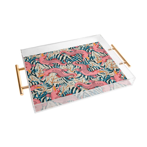 Holli Zollinger BAZAAR COSMICA GATOR Acrylic Tray