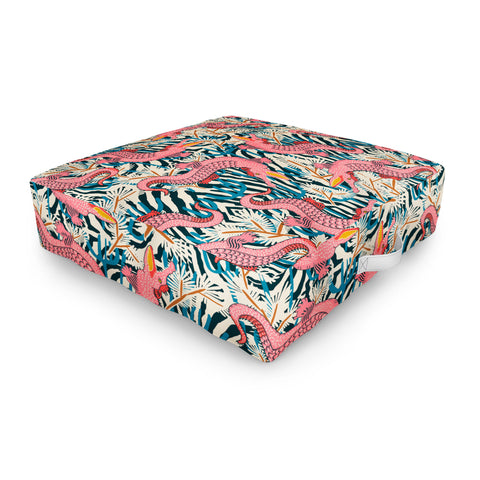 Holli Zollinger BAZAAR COSMICA GATOR Outdoor Floor Cushion