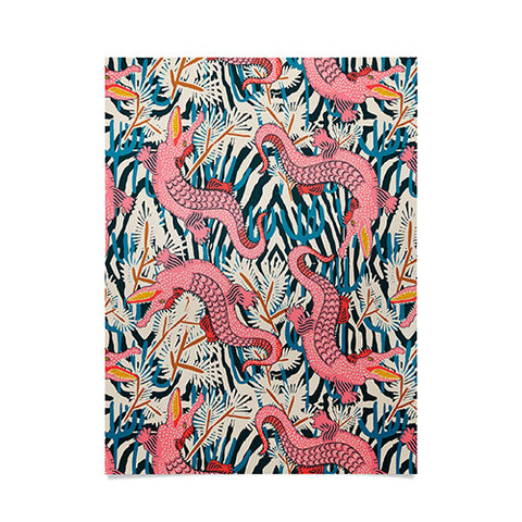 Holli Zollinger BAZAAR COSMICA GATOR Poster