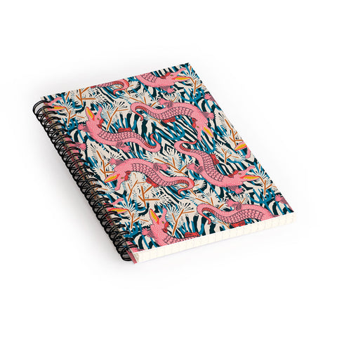 Holli Zollinger BAZAAR COSMICA GATOR Spiral Notebook