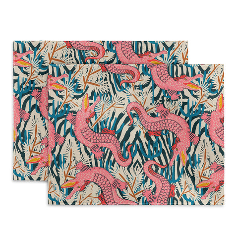 Holli Zollinger BAZAAR COSMICA GATOR Placemat