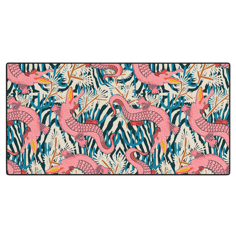 Holli Zollinger BAZAAR COSMICA GATOR Desk Mat