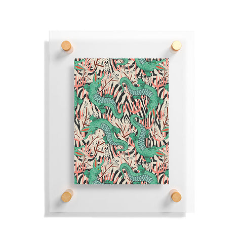 Holli Zollinger BAZAAR MAXIMA GATOR Floating Acrylic Print