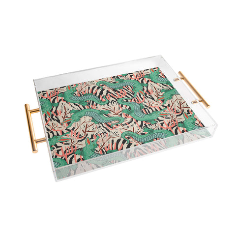 Holli Zollinger BAZAAR MAXIMA GATOR Acrylic Tray