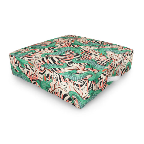 Holli Zollinger BAZAAR MAXIMA GATOR Outdoor Floor Cushion