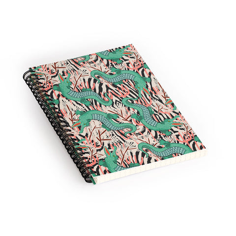 Holli Zollinger BAZAAR MAXIMA GATOR Spiral Notebook