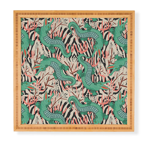 Holli Zollinger BAZAAR MAXIMA GATOR Framed Wall Art