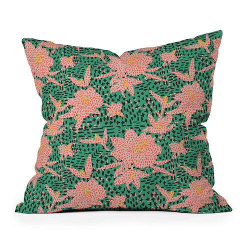 Holli Zollinger BAZAAR MAXIMA PRARIE Outdoor Throw Pillow