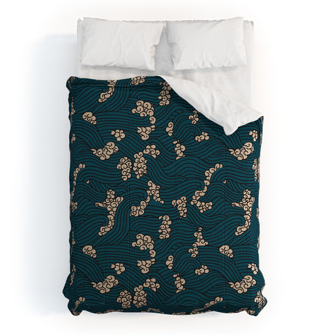 Holli Zollinger BENGAL CORA WAVE Comforter