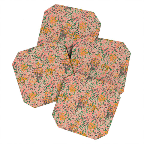 Holli Zollinger BENGAL MAYA FLORAL Coaster Set