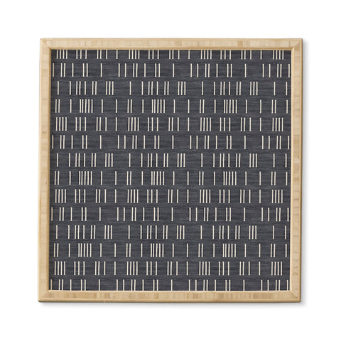 Holli Zollinger BOGO DENIM MUDCLOTH Framed Wall Art