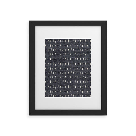 Holli Zollinger BOGO DENIM RAIN Framed Art Print havenly