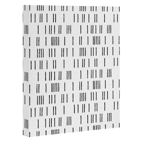 Holli Zollinger BOGO MUDCLOTH WHITE Art Canvas