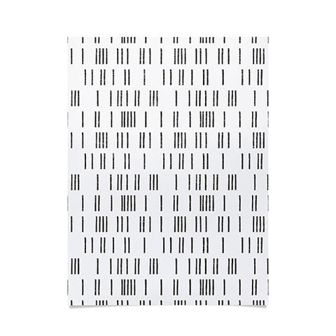 Holli Zollinger BOGO MUDCLOTH WHITE Poster