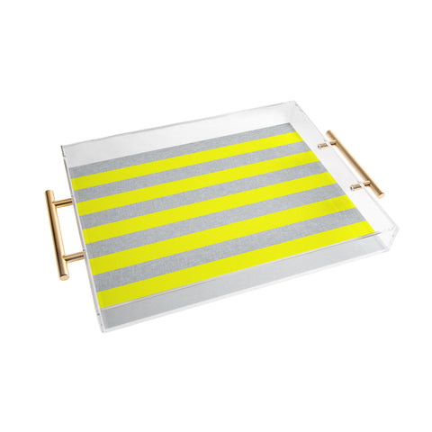 Holli Zollinger Bright Stripe Acrylic Tray