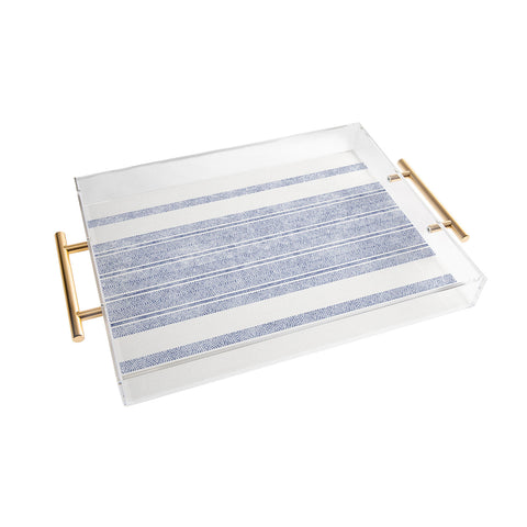 Holli Zollinger CAPRI STRIPES Acrylic Tray
