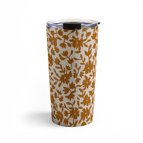 Holli Zollinger CERIE BOUQUET MARIGOLD Travel Mug
