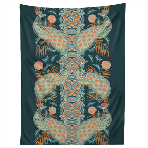 Holli Zollinger CHATEAU PEACOCK Tapestry