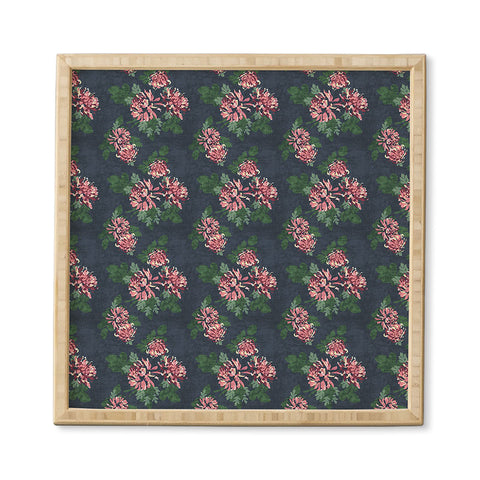 Holli Zollinger CHRYSANTHEMUM TWILIGHT Framed Wall Art