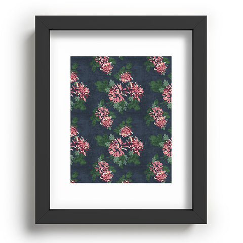 Holli Zollinger CHRYSANTHEMUM TWILIGHT Recessed Framing Rectangle