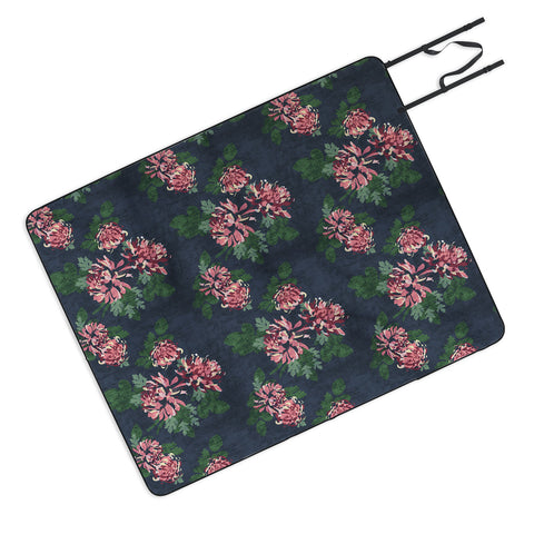 Holli Zollinger CHRYSANTHEMUM TWILIGHT Picnic Blanket