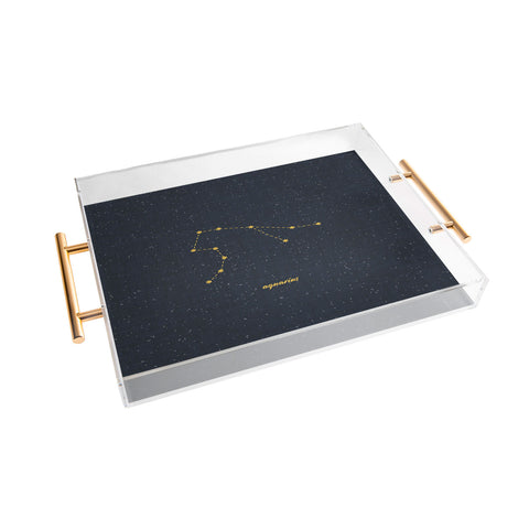 Holli Zollinger CONSTELLATION AQUARIUS Acrylic Tray
