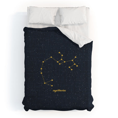 Holli Zollinger CONSTELLATION SAGITTARIUS Duvet Cover