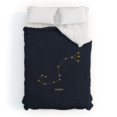 Holli Zollinger CONSTELLATION SCORPIO Duvet Cover