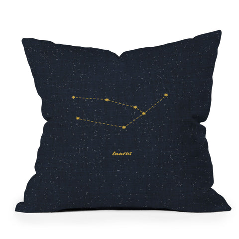 Holli Zollinger CONSTELLATION TAURUS Outdoor Throw Pillow