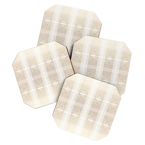 Holli Zollinger DECO GOLD Coaster Set