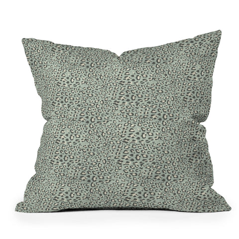 Holli Zollinger DECO LEOPARD Outdoor Throw Pillow