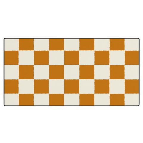 Holli Zollinger DESERT CHECKER Desk Mat