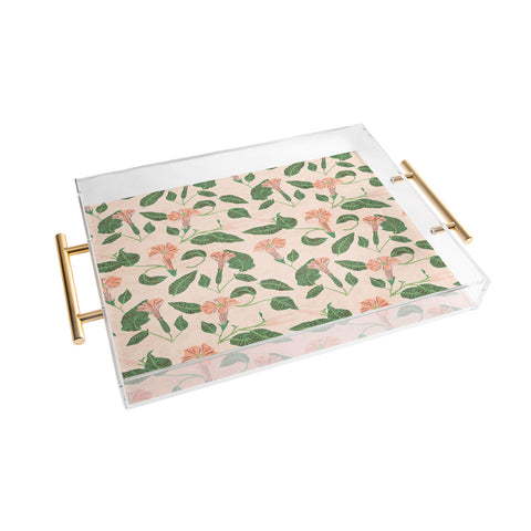 Holli Zollinger DESERT MOONFLOWER Acrylic Tray