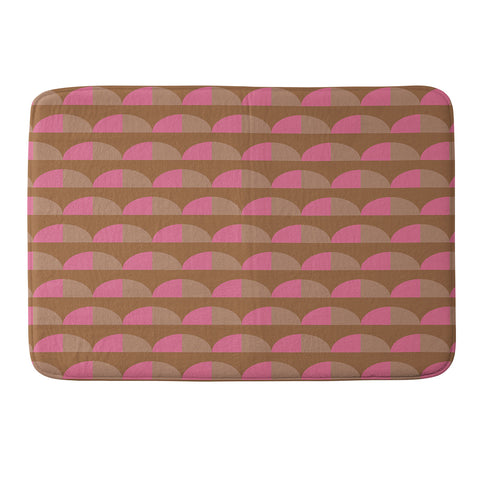 Holli Zollinger DESERT WAVE SUNSET Memory Foam Bath Mat