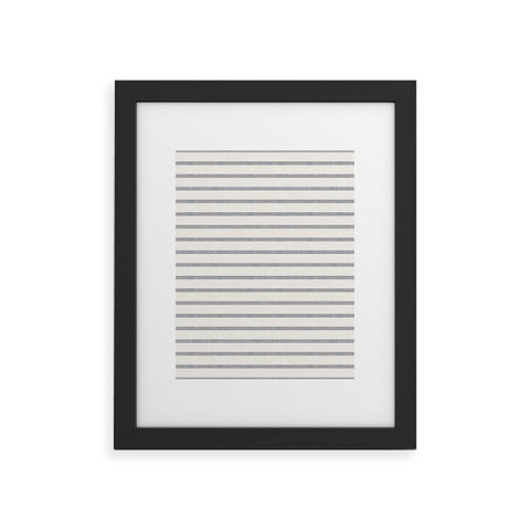 Holli Zollinger DHURBAN STRIPE Framed Art Print havenly