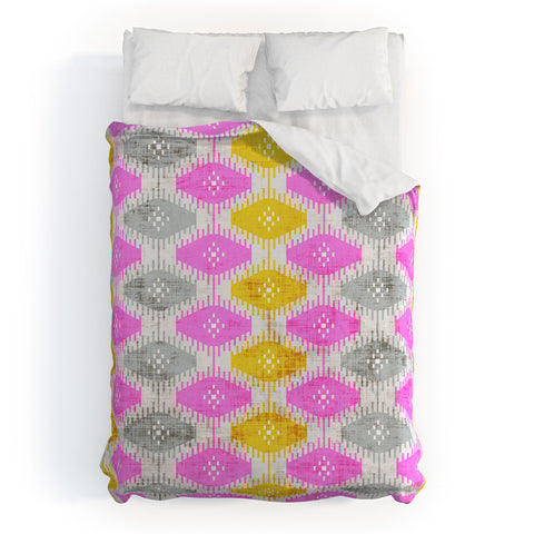 Holli Zollinger Diamond Ikat Duvet Cover