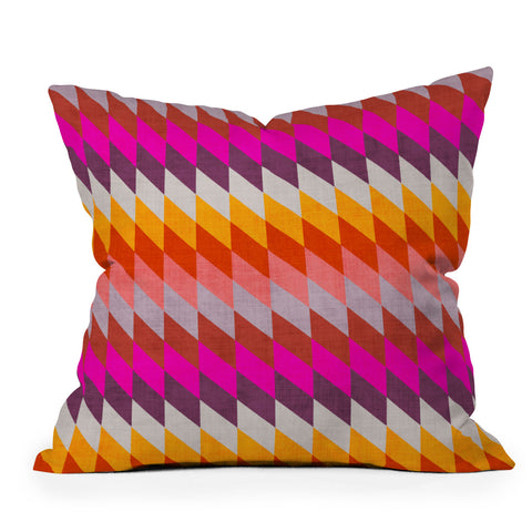 Holli Zollinger Diamonds Morocco Outdoor Throw Pillow