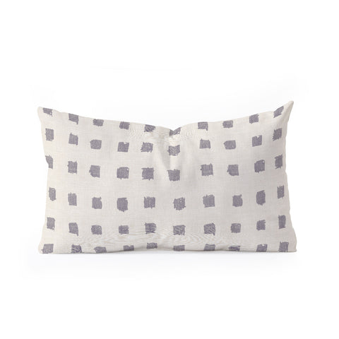 Holli Zollinger EARTHEN DOT Oblong Throw Pillow