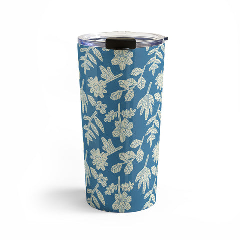 Holli Zollinger ESLE BLUE LINEN Travel Mug