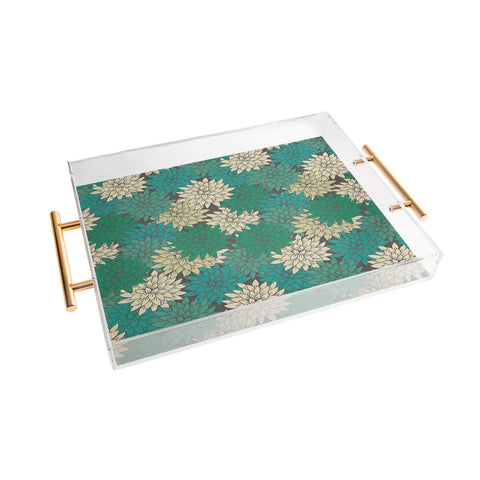 Holli Zollinger Flora Minted Acrylic Tray
