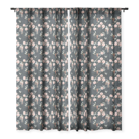 Holli Zollinger FLORALISTA Sheer Window Curtain