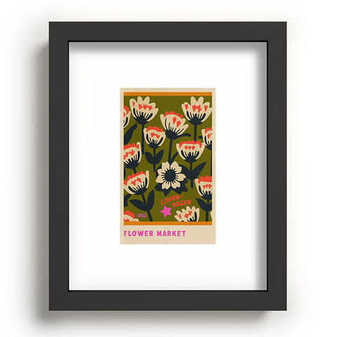 Holli Zollinger FLOWER MARKET COPENHAGEN Recessed Framing Rectangle