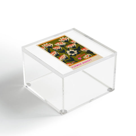 Holli Zollinger FLOWER MARKET COPENHAGEN Acrylic Box