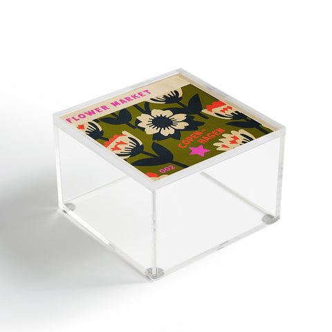 Holli Zollinger FLOWER MARKET COPENHAGEN Acrylic Box
